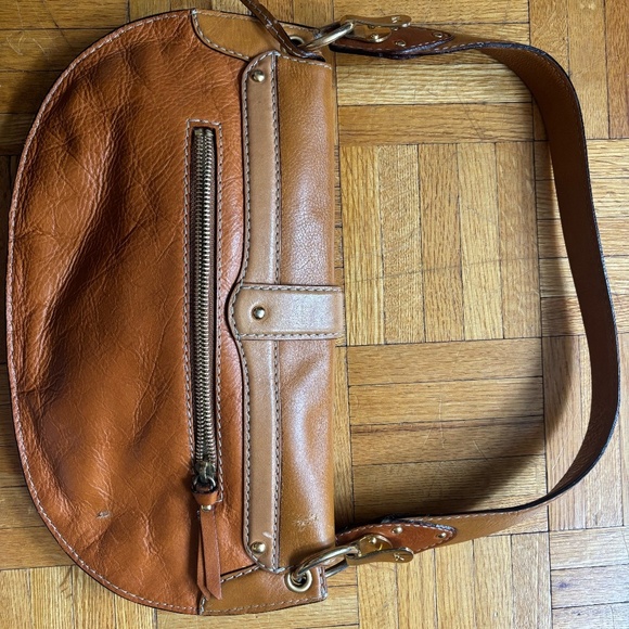 AMAZING western style leather Michael kore purse early 2010s * read descrpitoion - Picture 9 of 10